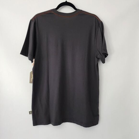 NEW Howler Bros Brothers gray short sleeve t-shirt front graphic mens size M - Picture 3 of 5